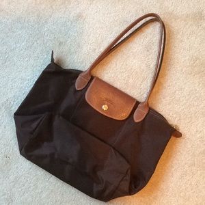 Longchamp Le Pilage medium tote, brown